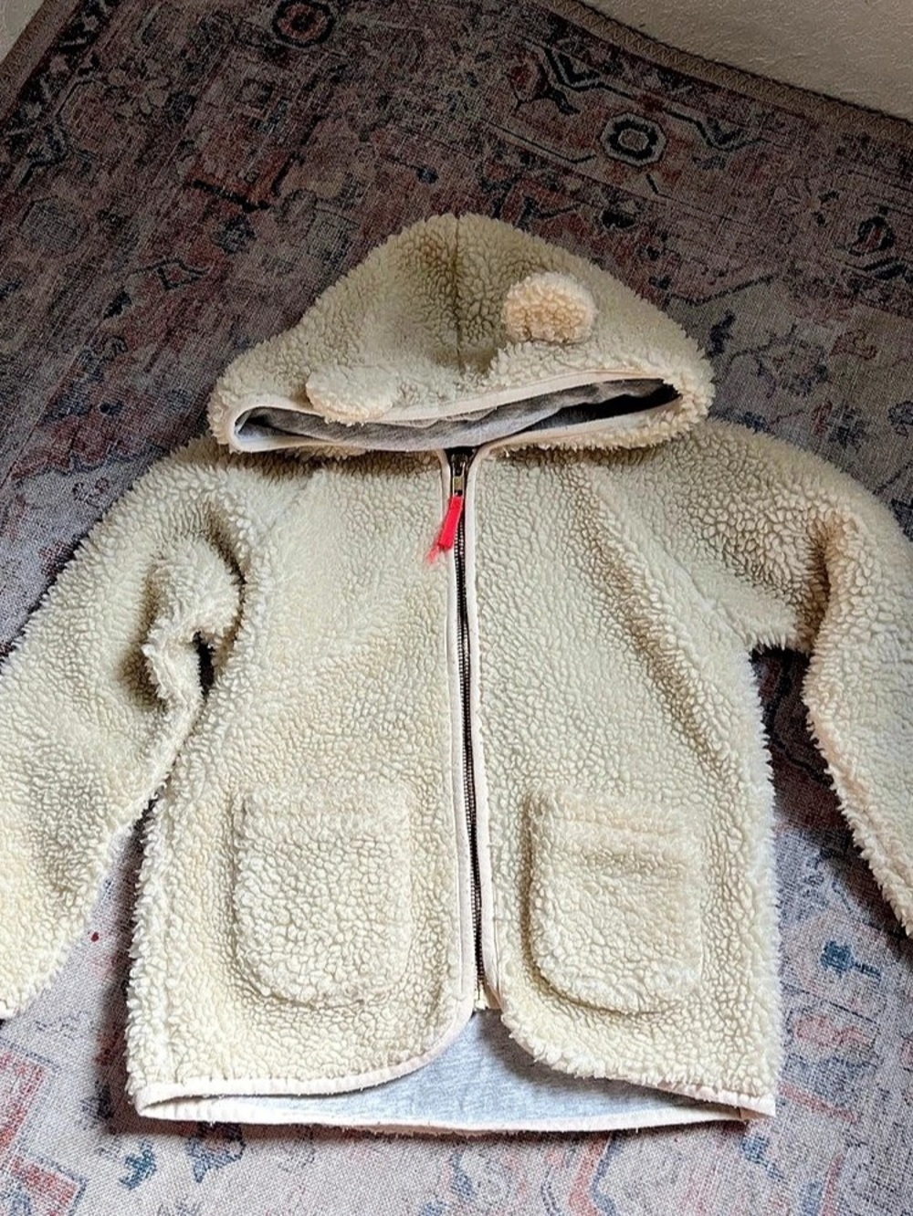 Teddy Bear crewcuts Fleece Hooded Jacket Girls 4-6